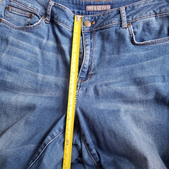 Garnet Hill Organic Cotton High Rise Straight leg Relaxed Jeans 32 Sustainable - Picture 10 of 16